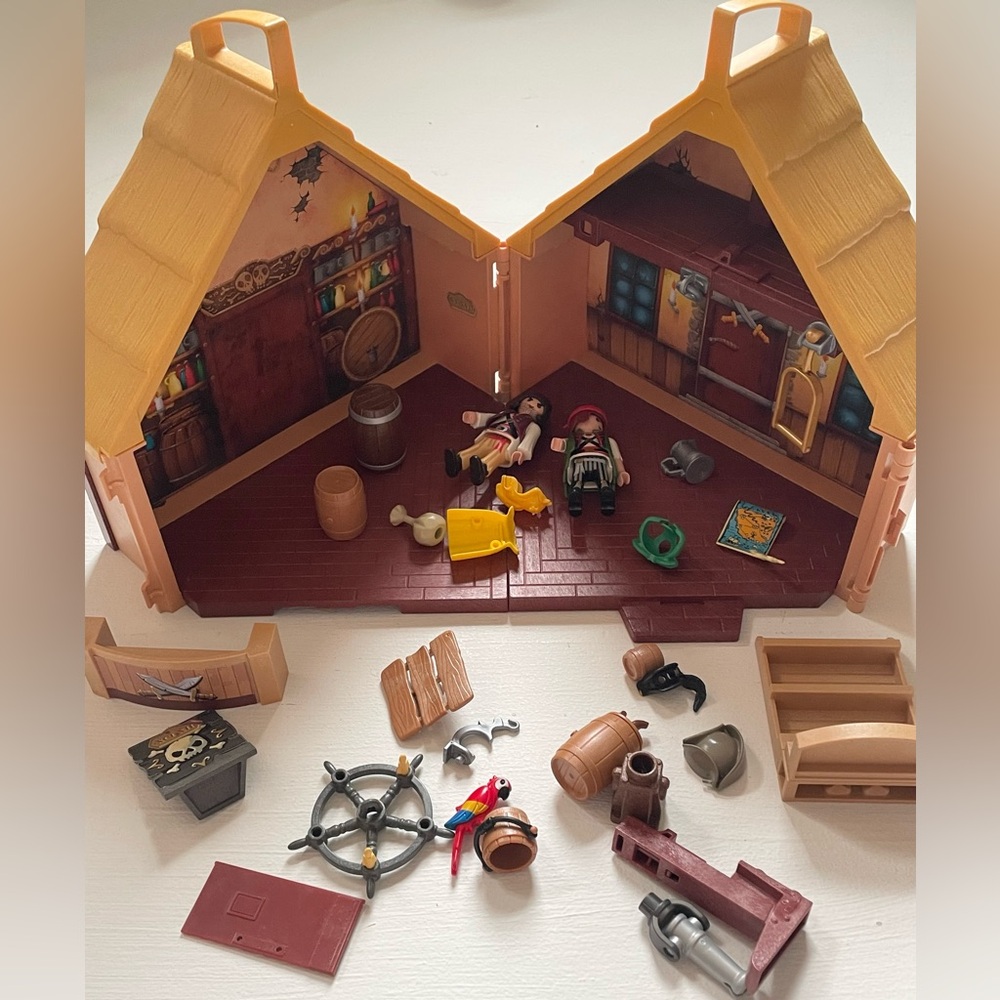 Playmobil take along pirate stronghold children's kids play set